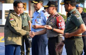 Presiden Saksikan Latihan Perang TNI di Natuna