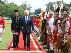 Presiden Jokowi Sambut Kunjungan Raja Swedia