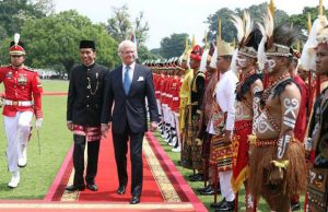 Presiden Jokowi Sambut Kunjungan Raja Swedia