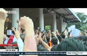 Aksi Damai di Balai Kota