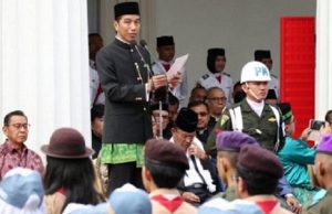Pimpin Upacara Hari Lahir Pancasila, Jokowi: Kodrat Bangsa Indonesia Adalah Keberagaman