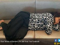 Menteri Susi Tertidur di Bandara JFK Jadi Viral