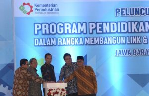 Presiden Jokowi Hadiri Peluncuran Program Vokasi Industri