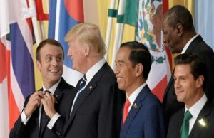 KTT G20: Jokowi Diantara Trump & Macron