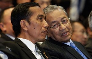 Bertemu Mahathir di Istana Bogor, Jokowi Bahas Investasi