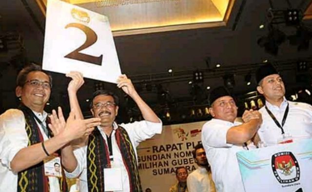 Survei LSPI, Edi Rahmayadi-Musa Rajekshah Ungguli Djarot-Sihar