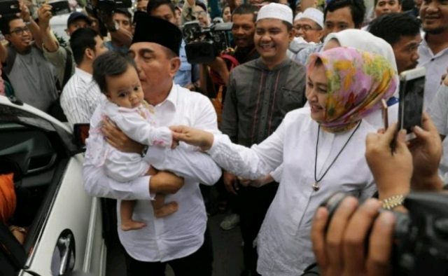 Hitung cepat LSI: Edy Rahmayadi-Musa Rajekshah menang di Sumut