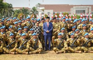 Lepas Kontingen Garuda, Jokowi: Kontribusi Indonesia Tak Terbantahkan