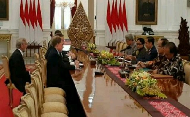 Jokowi Bahas Isu Perdagangan dengan Menlu AS Pompeo