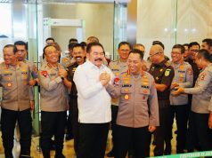 Terima Kunjungan Kapolri, Jaksa Agung: Jangan Berpikir Kami Rival