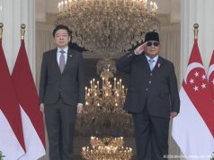 Prabowo Terima Kunjungan PM Singapura Lawrence Wong di Istana Merdeka